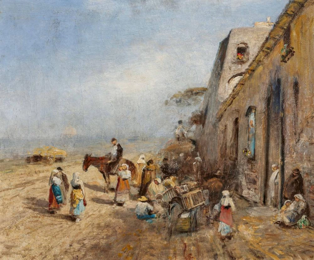 Pescatori sulla costa